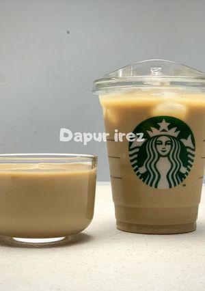 Foto resep Creamy Vanilla Latte Starbucks homemade