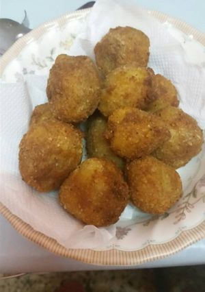 صورة لوصفة حبات البطاطا بالجبنة