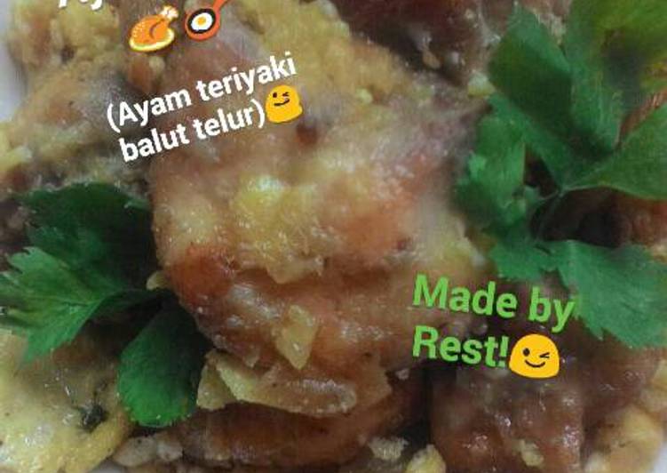Ayaki balur (ayam teriyaki balut telur) #BantuMantenBaru