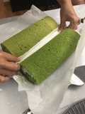 Roll Cake Japonés de té verde Matcha