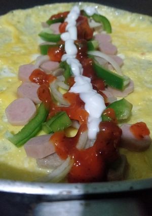 Foto resep Telur Gulung Paprika