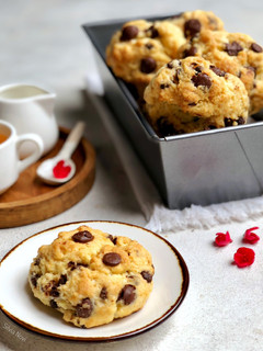 Foto resep Chocolate Chip Scone