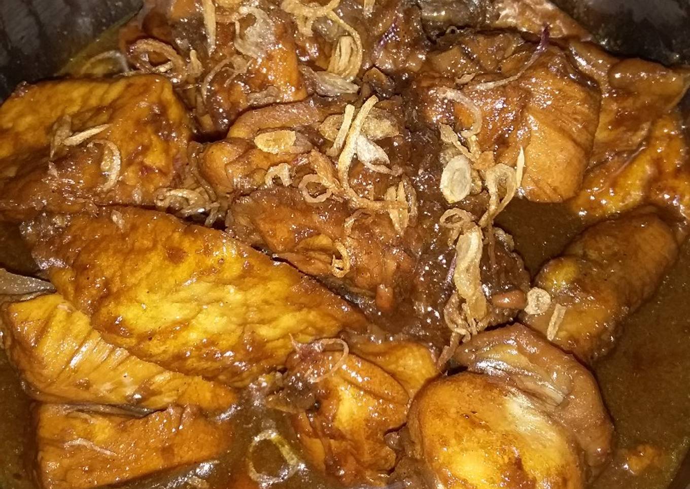 Semur ayam tahu