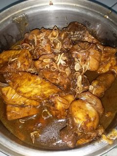 Foto resep Semur ayam tahu