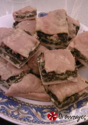 A picture of Country style spanakopita.