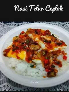 Foto resep Nasi Telur Ceplok