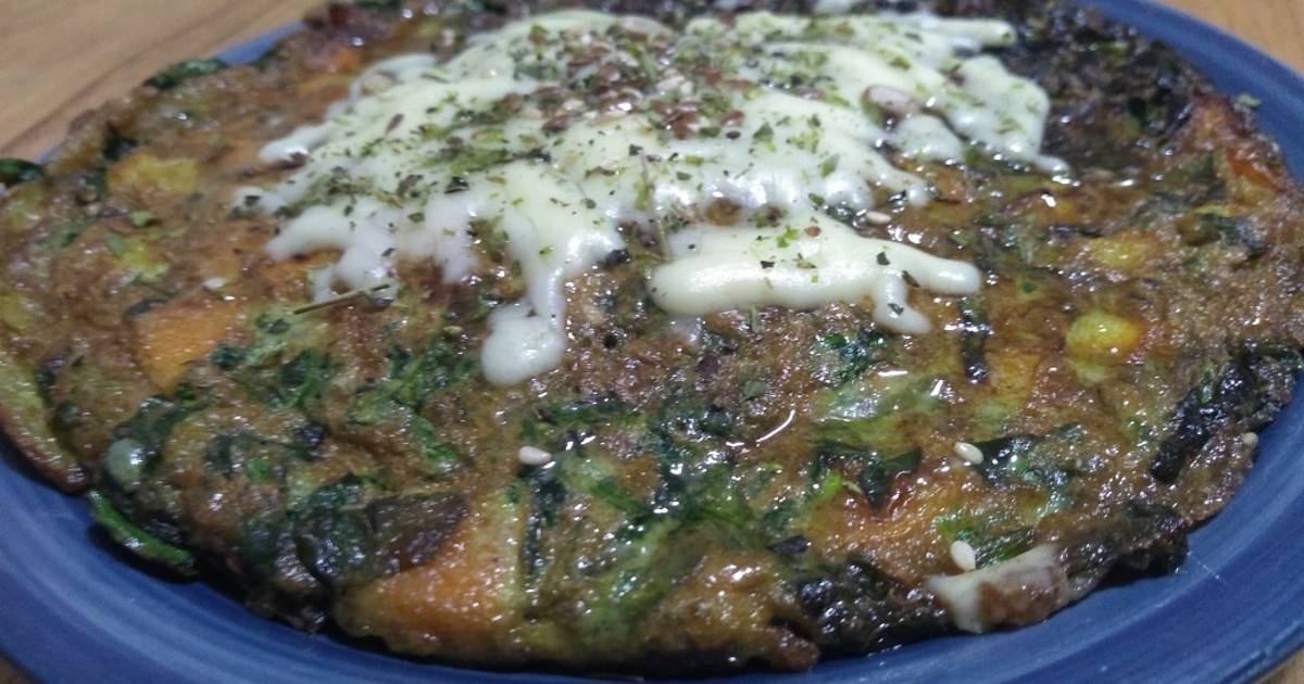 Tortilla de espinaca zanahoria 49 recetas caseras Cookpad