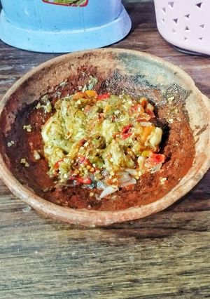 Foto resep Sambal terong kukus