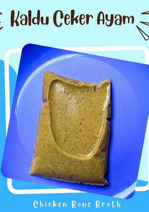 Foto resep Kaldu Ceker Ayam (Chicken Bone Broth) #MPASI