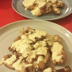 A picture of Chicken with Mushrooms & Mustard.