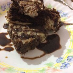Eggless Marble Cake A picture of Eggless Marble Cake.