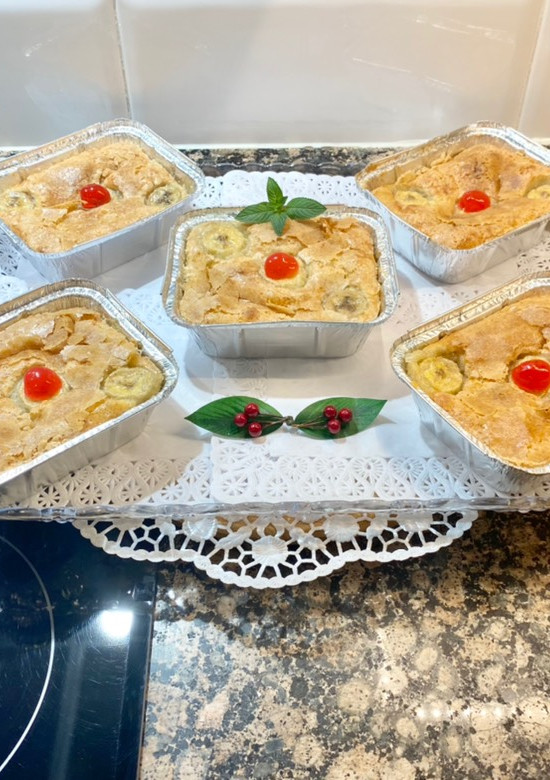 Una foto de Pastelitos de plátano y dulce de leche