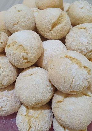 Una foto de Galletas craqueladas de limón 🏐🍋