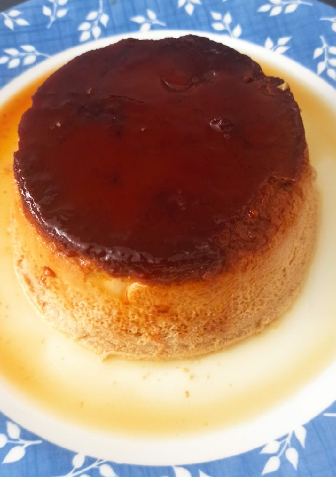 Una foto de Flan de huevo