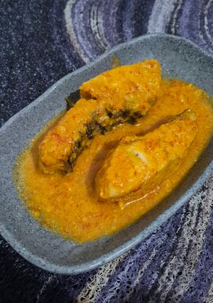 Foto resep Ikan kerapu bumbu santan pedas bisa untuk diet