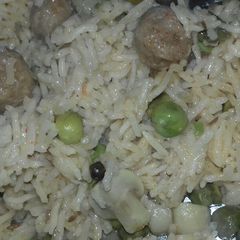 A picture of Veg rice.