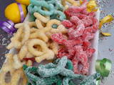 Nastrini di carnevale al limone
