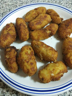 Una foto de Croquetas de carne del cocido