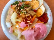 Gambar lontong sayur medan