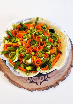 Une photo de Tarte aux légumes