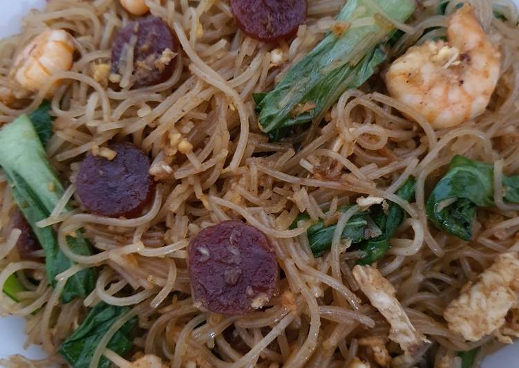 Resep Bihun Goreng Seafood ala Chinese Food Lezat