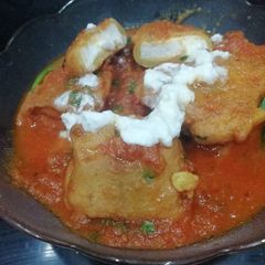 A picture of Paneer Pakora Masala Curry.