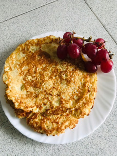 A picture of Oatmeal pancakes.