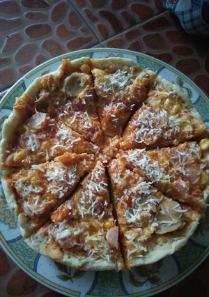 Foto resep Pizza no mozarela so nice 😊