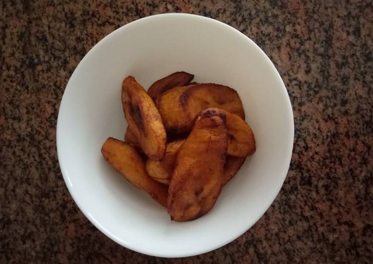 Recipe of Speedy Fried plantains #quick fix breakfast