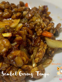 Foto resep Sambal Goreng Tempe Pedas Mudah