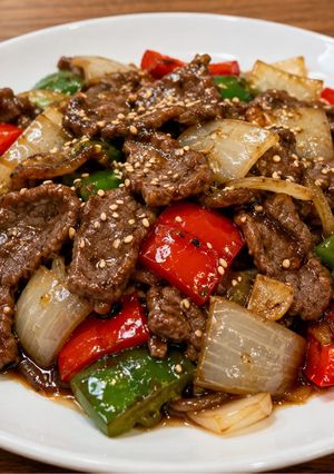 Foto resep Daging Satset Saus China