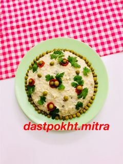 عکسی از دستور سالاد الویه مرغ