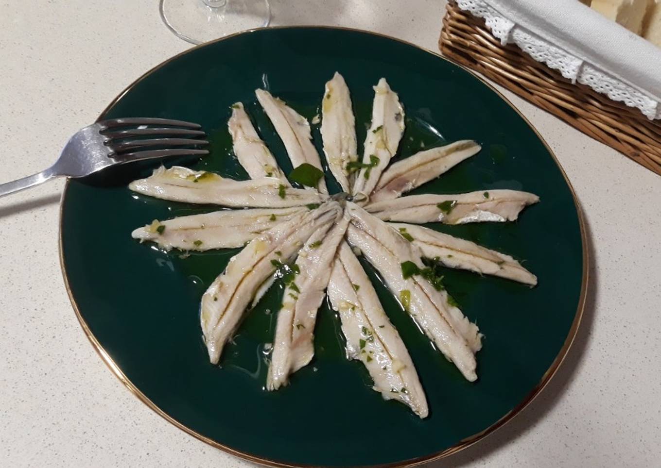 Boquerones en vinagre