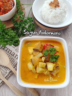 Foto resep 831. Sayur Podomoro
