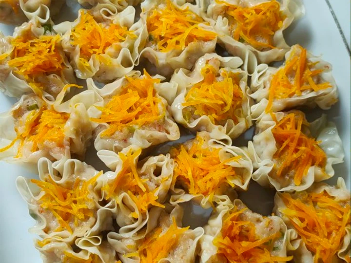 Cara Gampang Menyiapkan Resep  Siomay Dimsum Ayam Udang yang Enak Banget, Enak