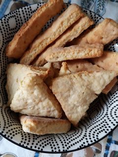 Sós házi keksz recept fotója
