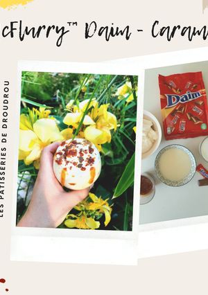 Une photo de Mcflurry™ Daim - Caramel 🍨