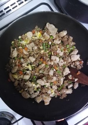 A picture of Chicken Fried Rice.