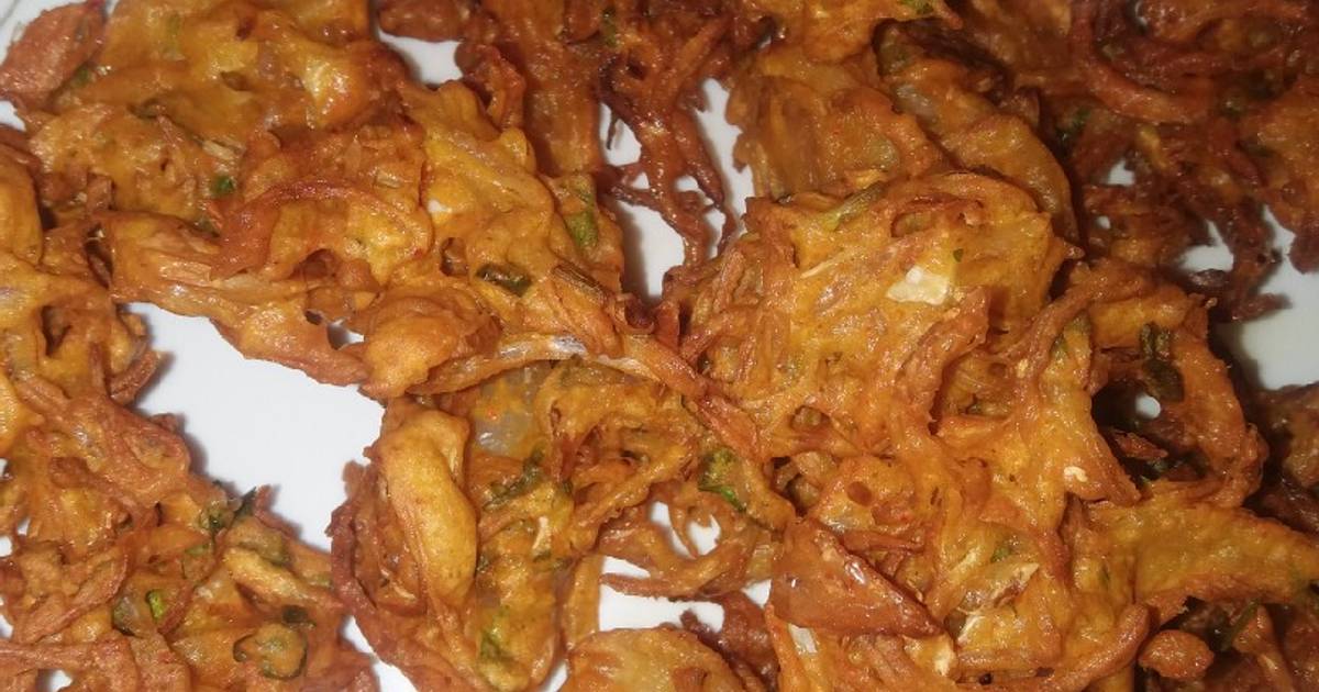 Bhajiya kanda bhaji Recipe by Ayesha Meer Khan Cookpad