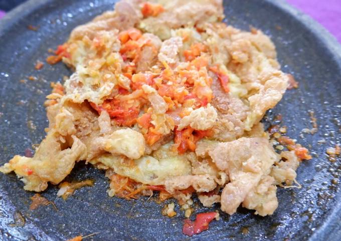 Resep Telur Geprek 🔥 Oleh Ririeafrianti Cookpad