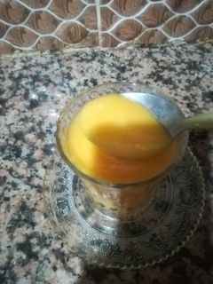 صورة لوصفة عصير البطاطس والفواكه