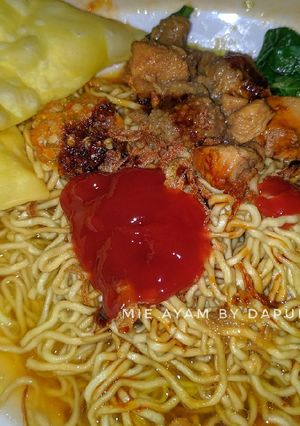 Foto resep Mie Ayam persis kaki lima Dapoer Rekalya