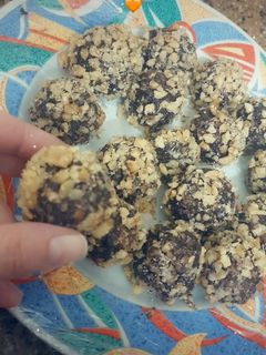 صورة لوصفة كرات الشوكولاته