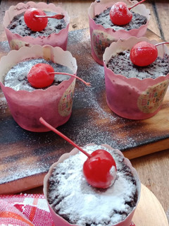 Foto resep Brownies in cup #pr_BrowniesDCC