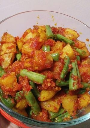 Foto resep Sambal Goreng Kentang Buncis