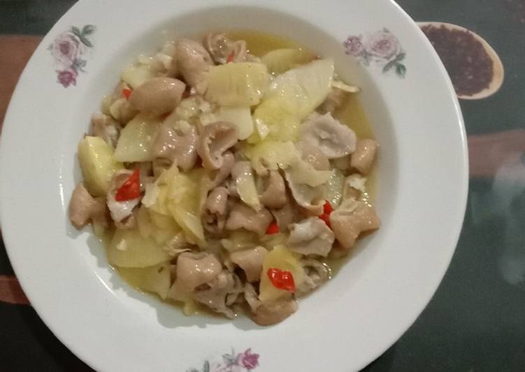 Resep "Oseng usus nanas"😘👍🏼 yang Enak Banget