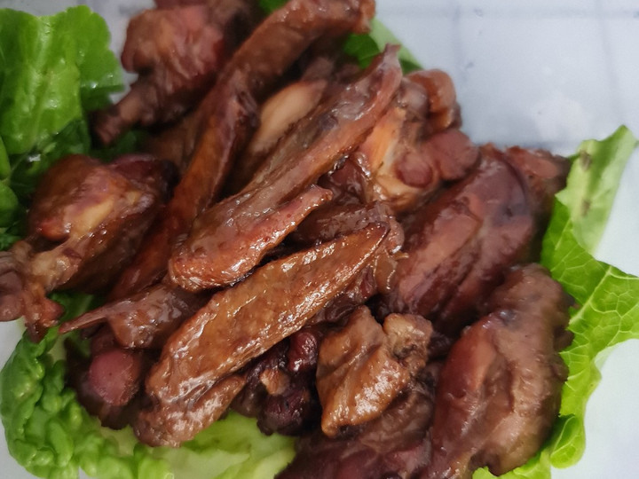 Resep Chicken wing lepas tulang lunak Anti Gagal