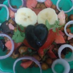 A picture of Chana chaat.