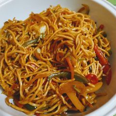 A picture of Hot Garlic Noodles.