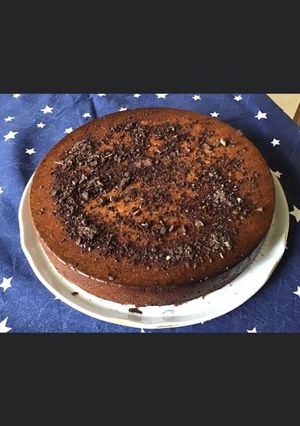 Une photo de Gâteau aux trois chocolats